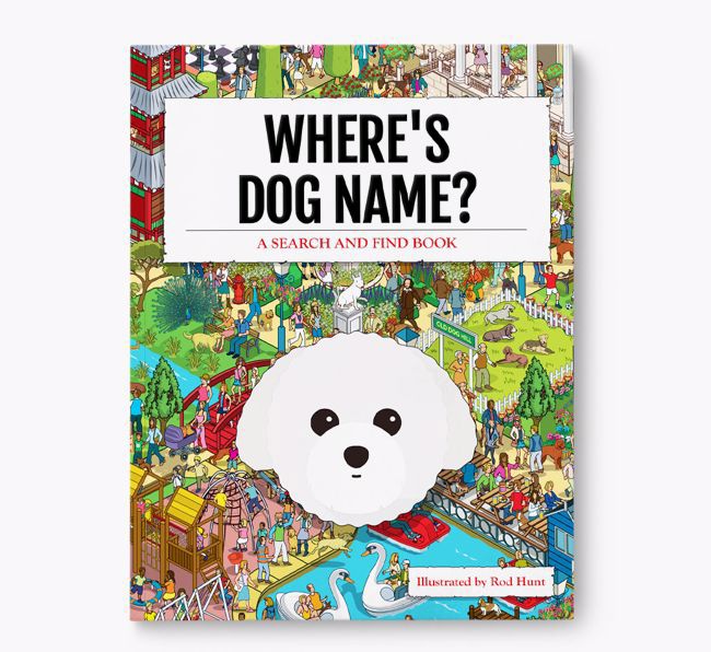 Personalized Where's {dogsName} Book